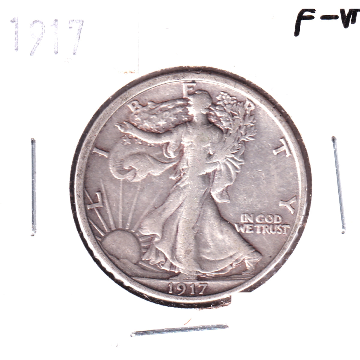 1917 USA Half Dollar F-VF (F15)