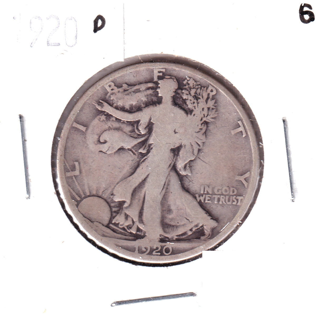1920 D USA Half Dollar Good (G4)