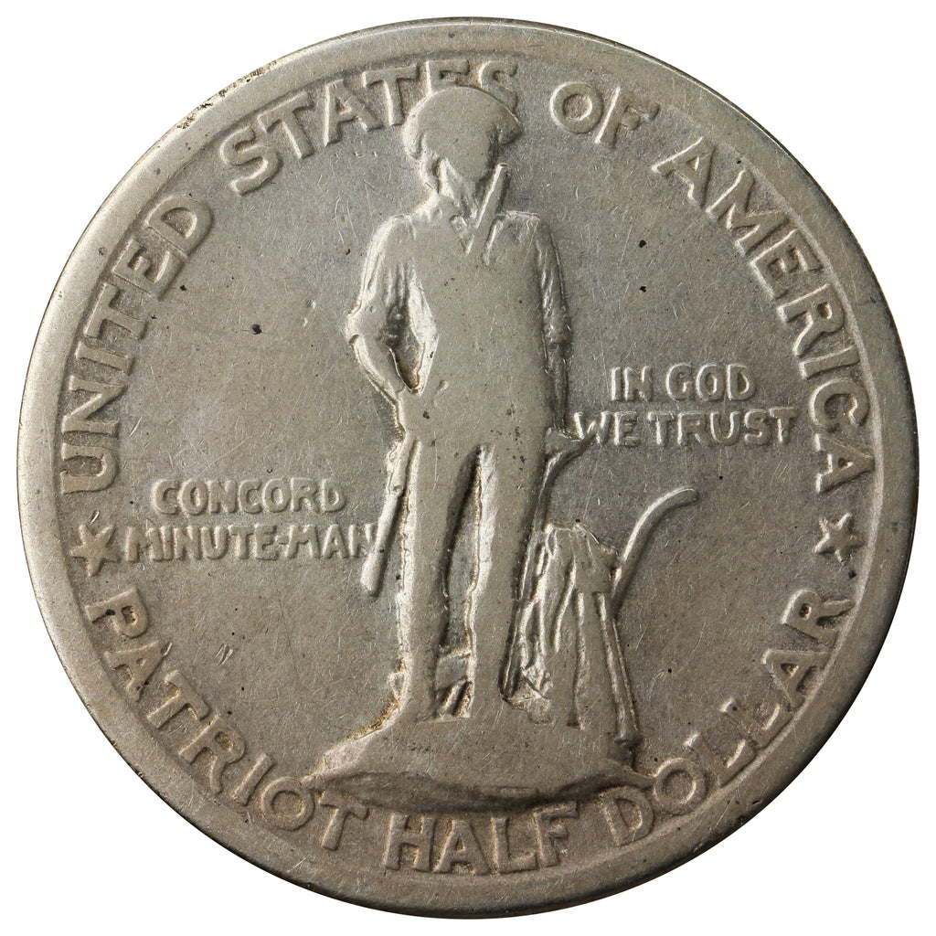 1925 Lexington Concord USA Half Dollar Very Good (VG8)