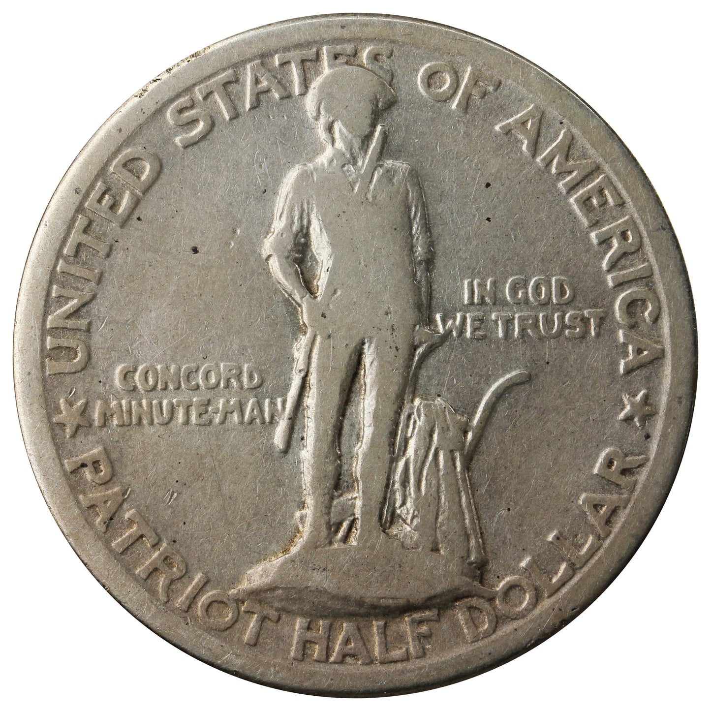 1925 Lexington Concord USA Half Dollar Very Good (VG8)