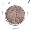 1935 D USA Half Dollar Very Fine (VF20)
