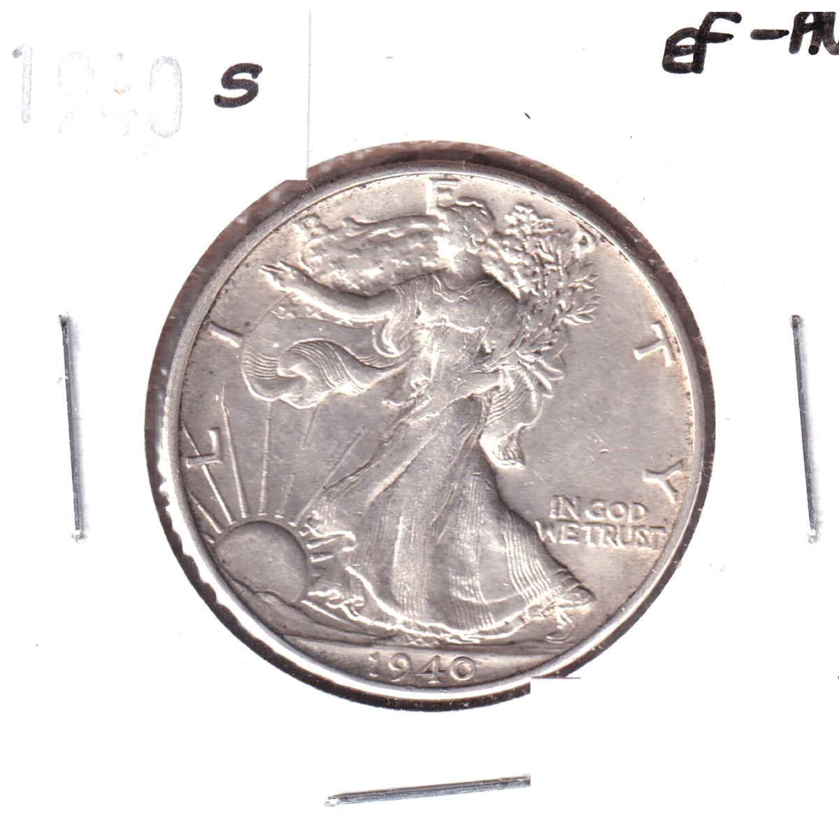 1940 S USA Half Dollar EF-AU (EF45)