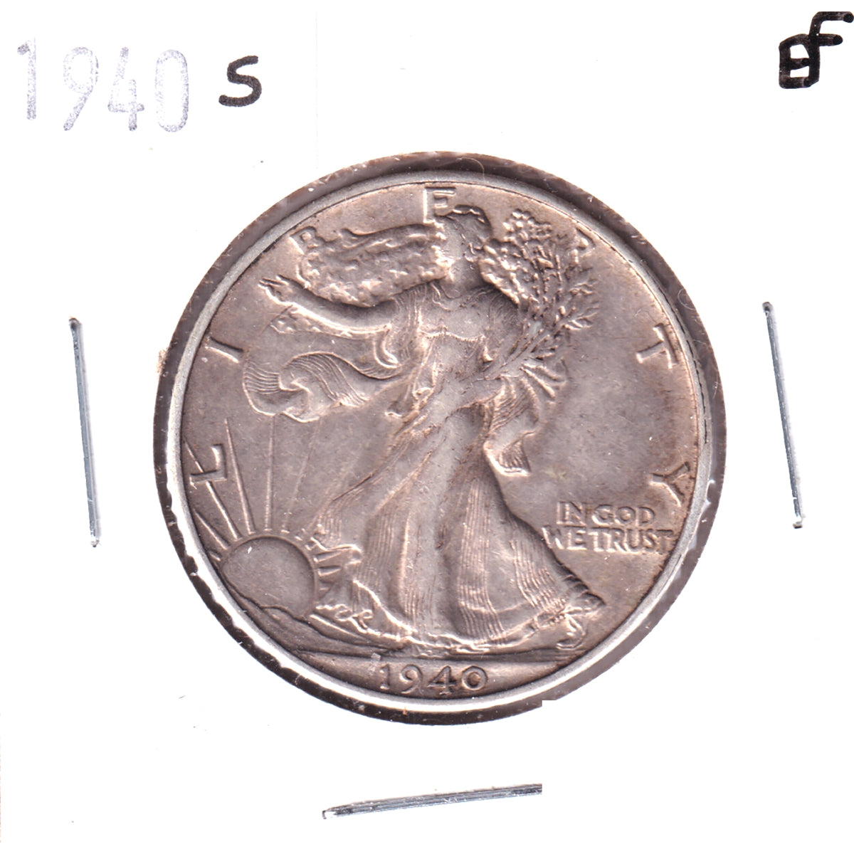 1940 S USA Half Dollar Extra Fine (EF40)