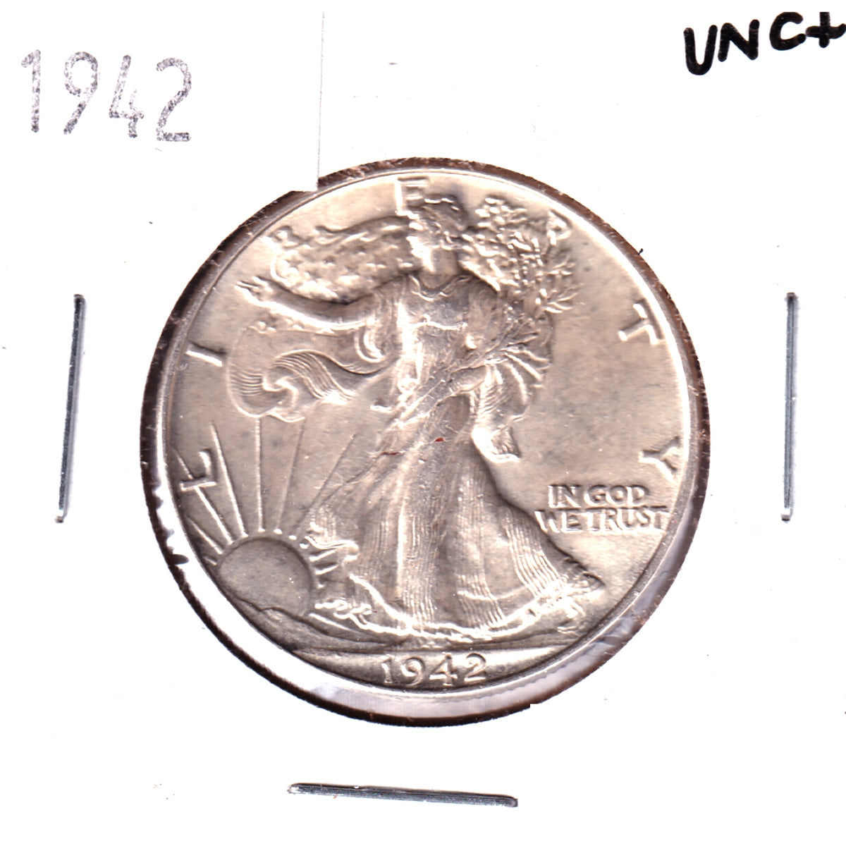 1942 USA Half Dollar UNC+ (MS62)