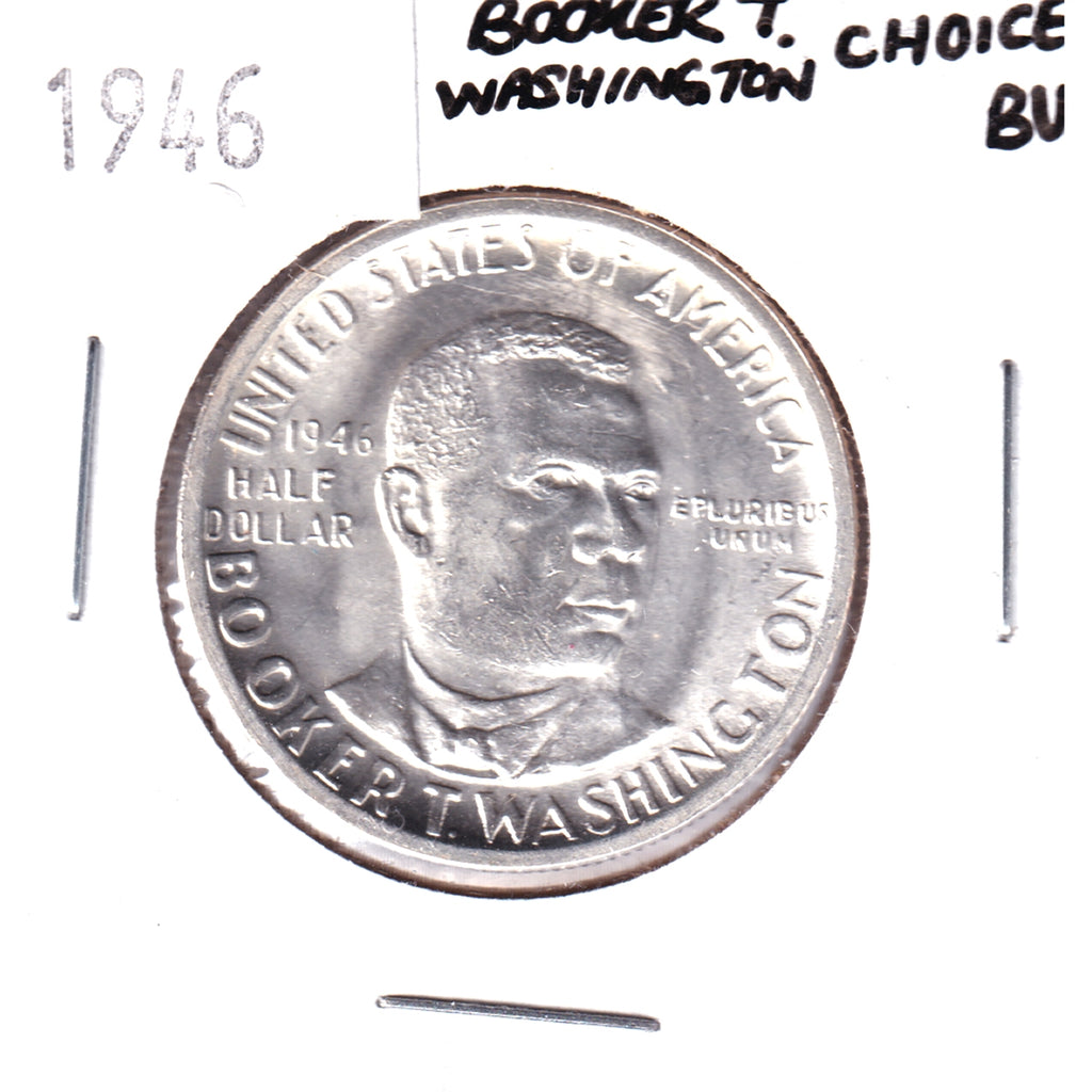 1946 Booker T. Washington USA Half Dollar Choice Brilliant Uncirculated (MS64)