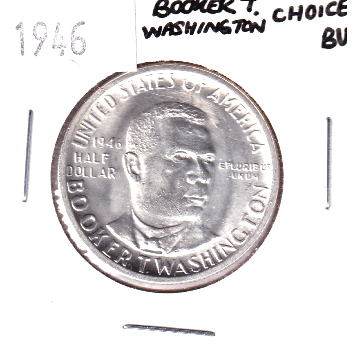 1946 Booker T. Washington USA Half Dollar Choice Brilliant Uncirculated (MS64)
