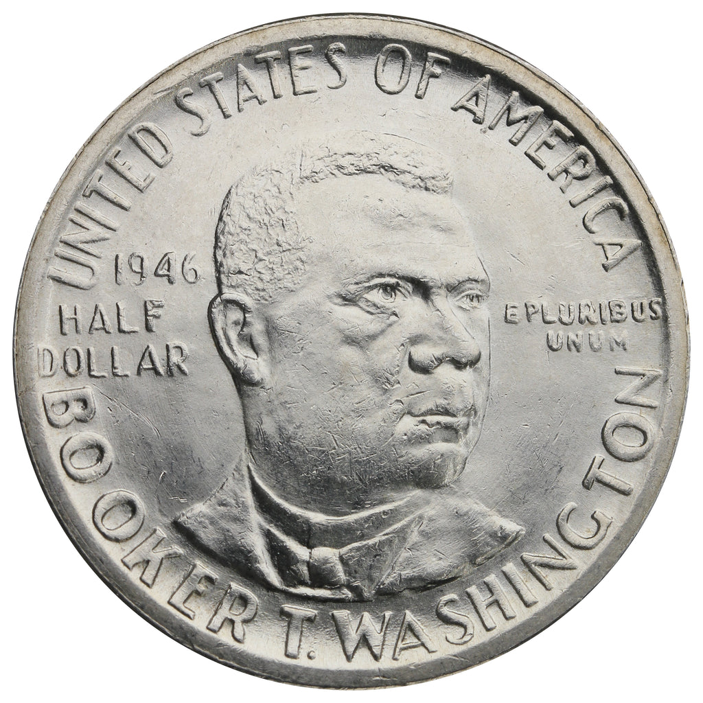 1946 Booker T. Washington USA Half Dollar UNC+ (MS62)