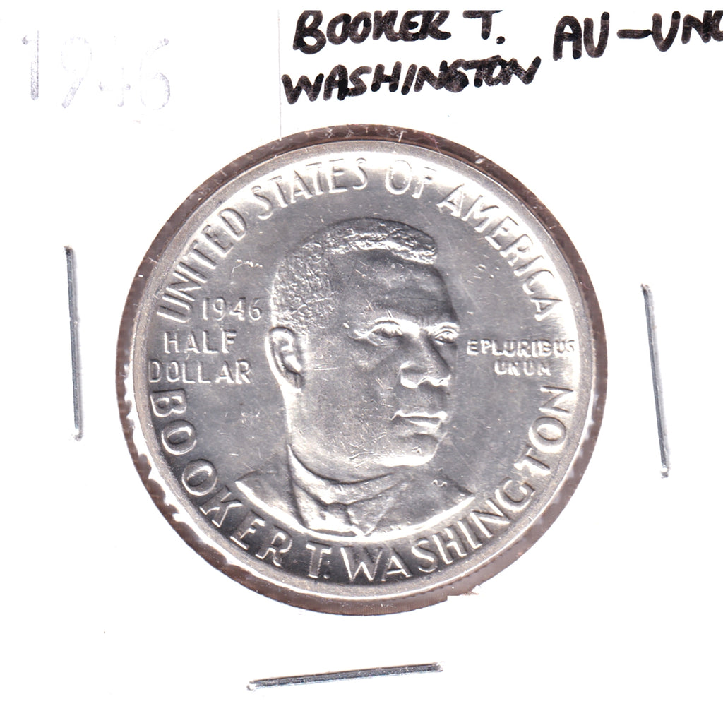 1946 Booker T. Washington USA Half Dollar AU-UNC (AU55)