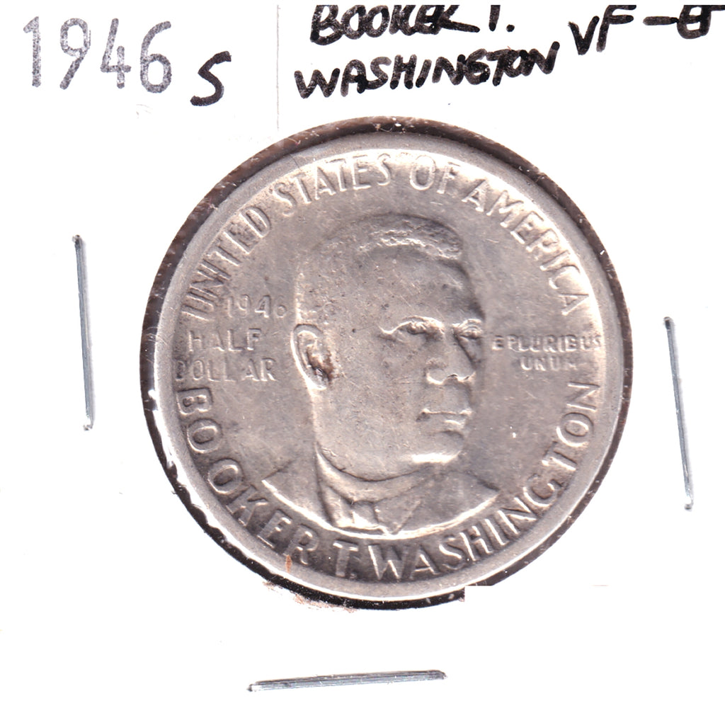 1946 S Booker T. Washington USA Half Dollar VF-EF (VF30)