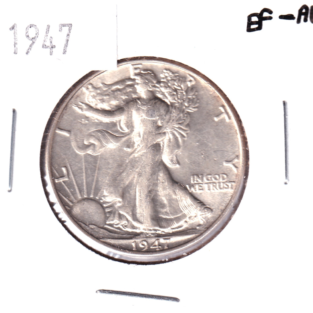 1947 USA Half Dollar EF-AU (EF45)