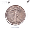 1947 D USA Half Dollar Very Fine (VF20)