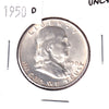 1950 D USA Half Dollar UNC+ (MS62)