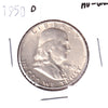 1950 D USA Half Dollar AU-UNC (AU55)