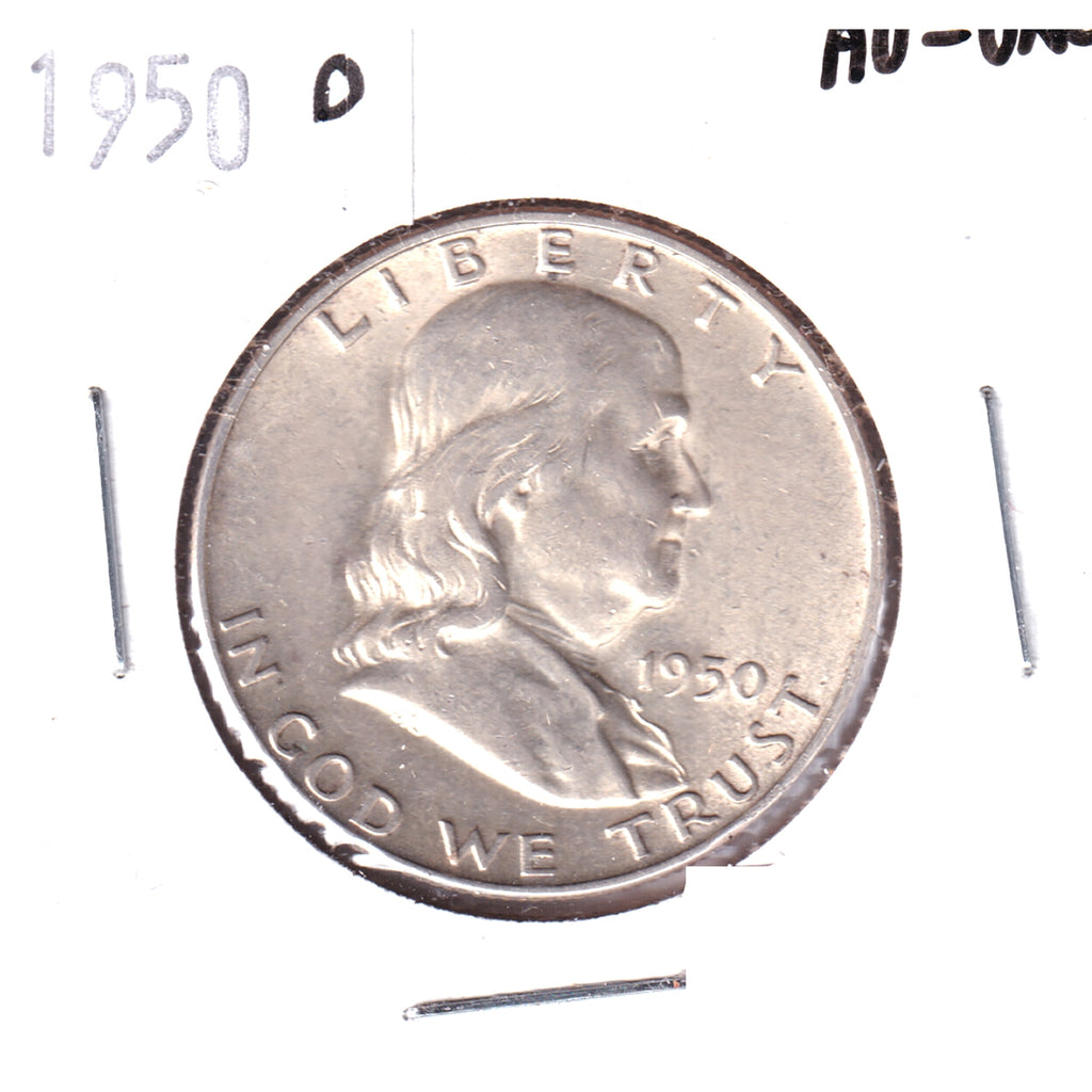 1950 D USA Half Dollar AU-UNC (AU55)