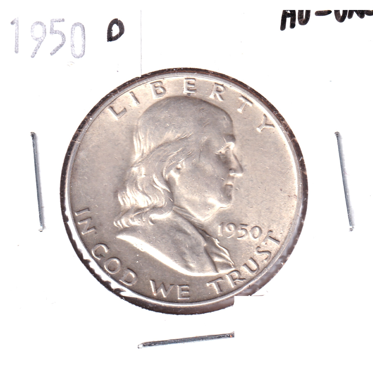 1950 D USA Half Dollar AU-UNC (AU55)