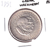 1951 Carver-Washington USA Half Dollar Almost Uncirculated (AU50)