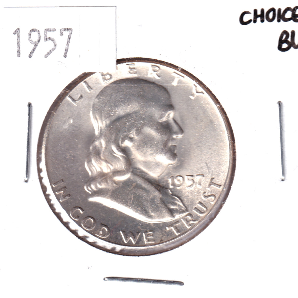1957 USA Half Dollar Choice Brilliant Uncirculated (MS64)