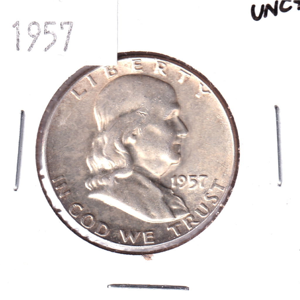 1957 USA Half Dollar UNC+ (MS62)