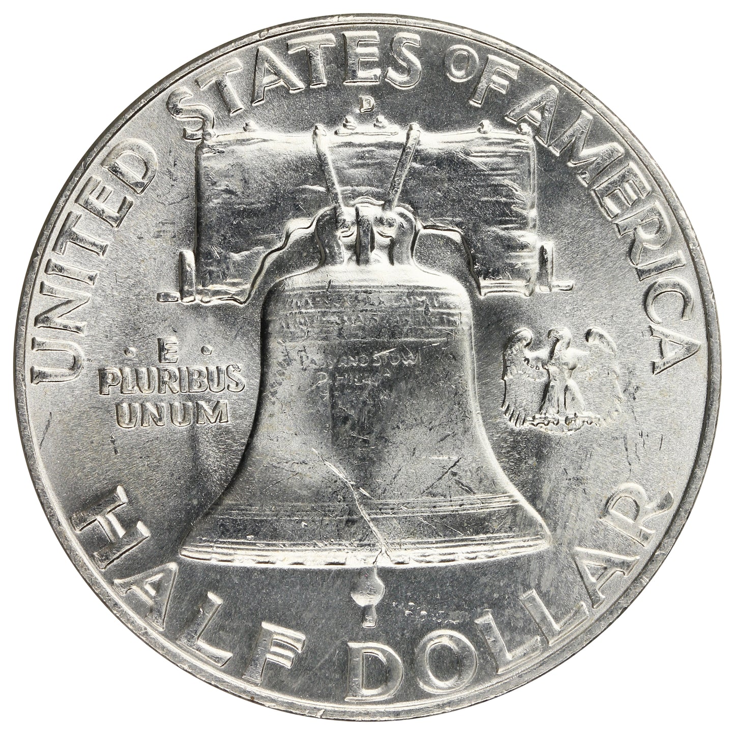 1957 D USA Half Dollar Choice Brilliant Uncirculated (MS64)