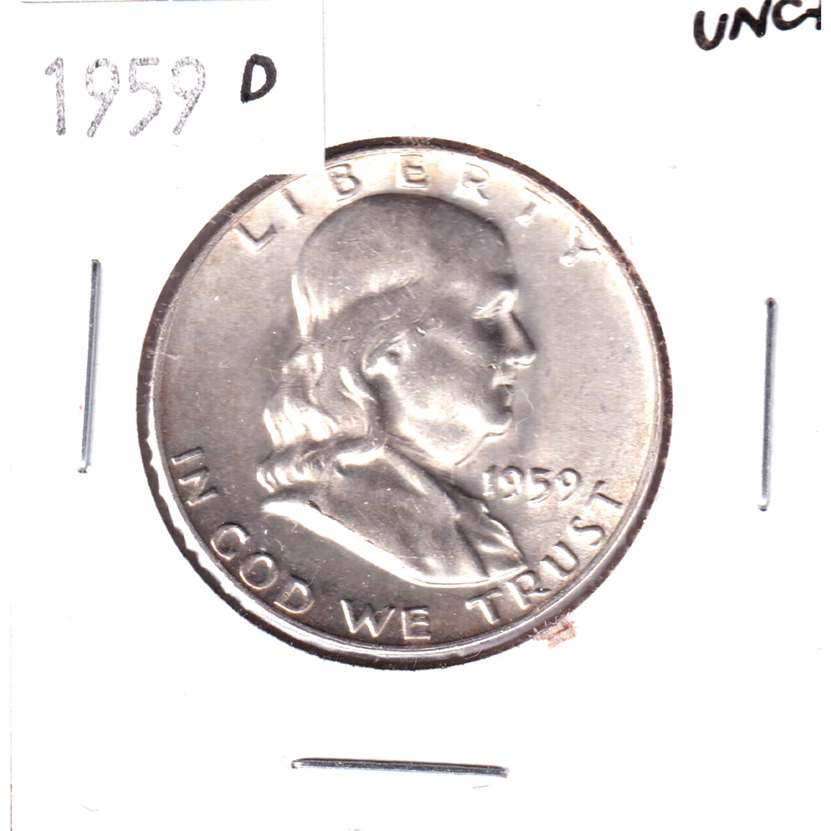 1959 D USA Half Dollar UNC+ (MS62)