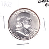 1963 USA Half Dollar Choice Brilliant Uncirculated (MS64)