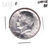 1970 D USA Half Dollar Choice Brilliant Uncirculated (MS64)