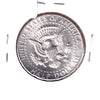 1970 D USA Half Dollar Choice Brilliant Uncirculated (MS64)
