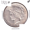1923 D USA Dollar Very Fine (VF20)