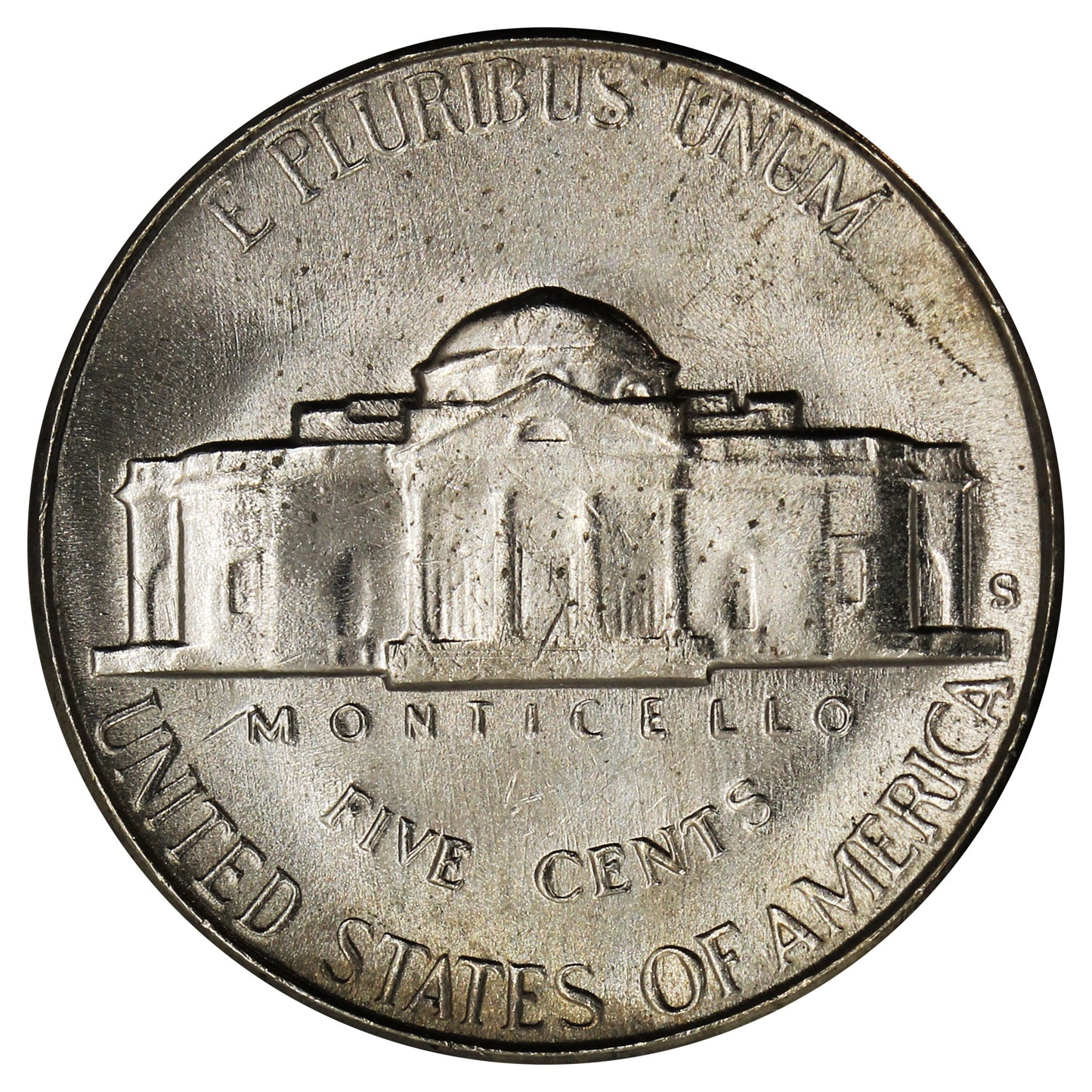 1951 S USA Nickel Choice Brilliant Uncirculated (MS64)