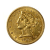 1905 USA $5.00 Gold Half Eagle AU-UNC (AU55)