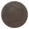 1810 10 Over 09 USA Cent G-VG (G-6) $