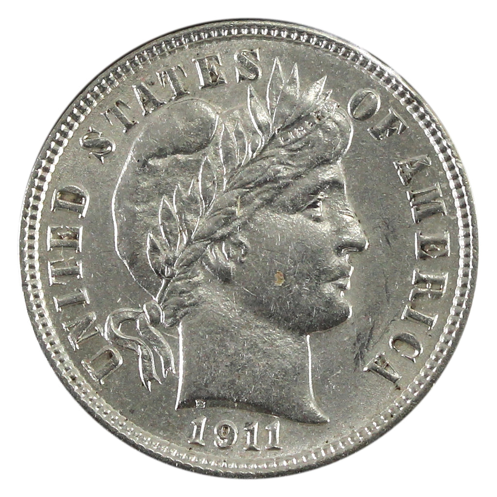 1911 D USA Dime AU-UNC (AU55) $