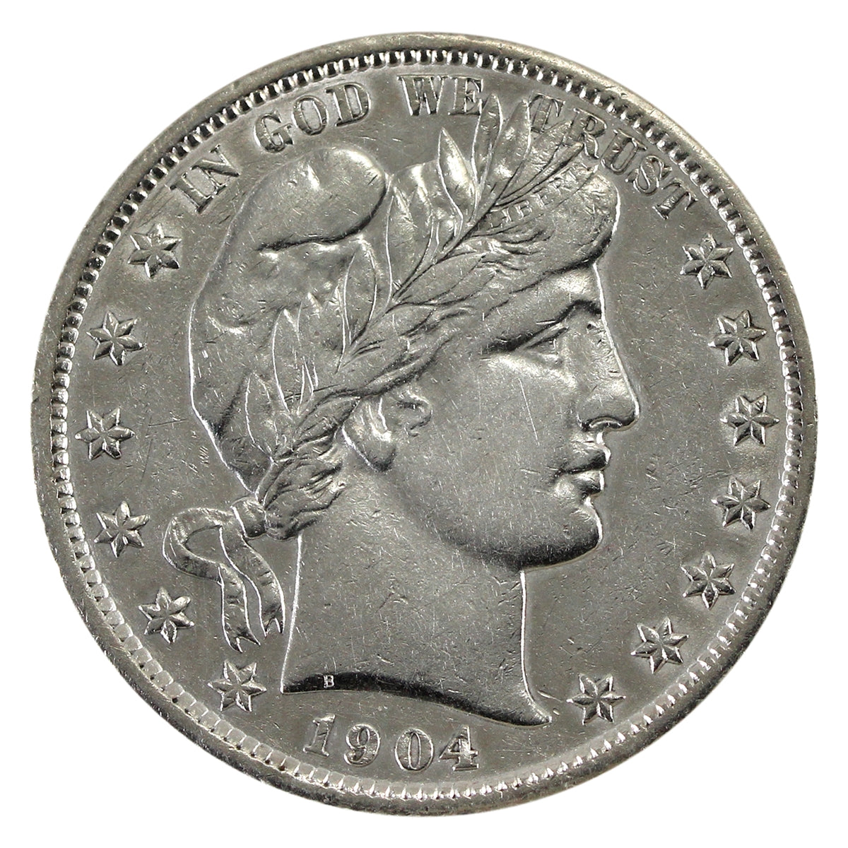 1904 USA Half Dollar Extra Fine (EF40) $