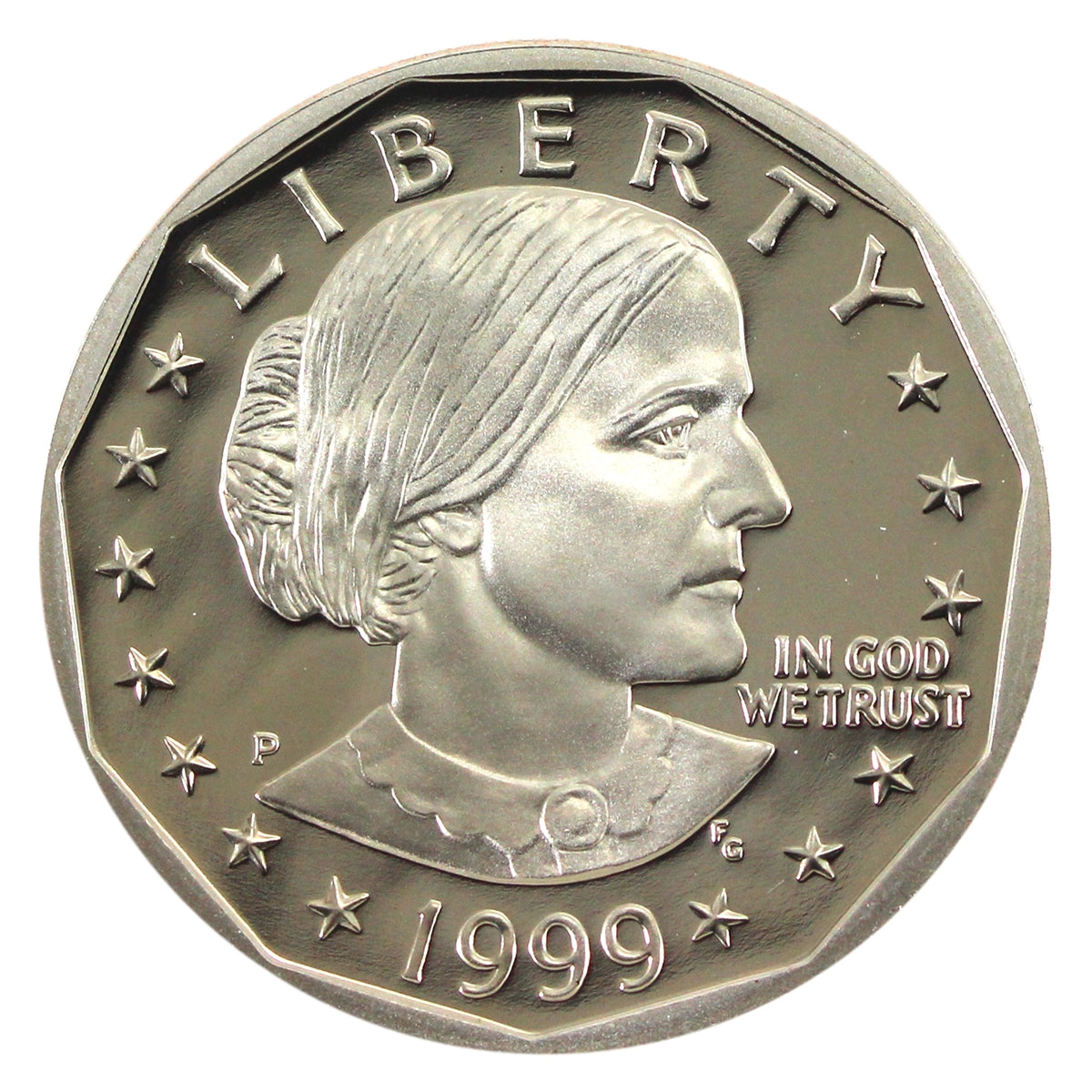 1999 P Susan B. Anthony Dollar Proof