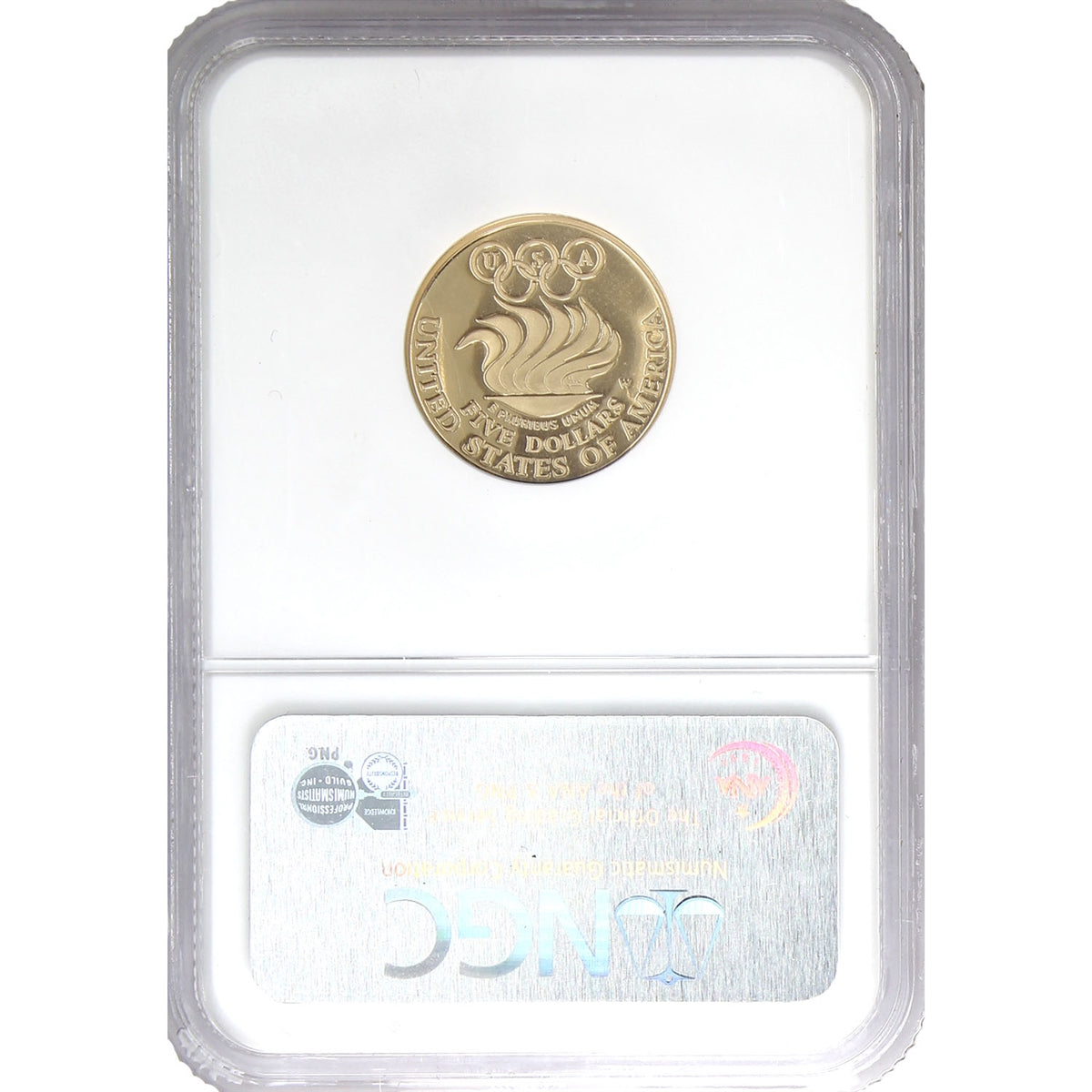 1988W USA $5 Gold Olympics NGC Certified PF-69, Ultra Cameo (US Vault Collection)