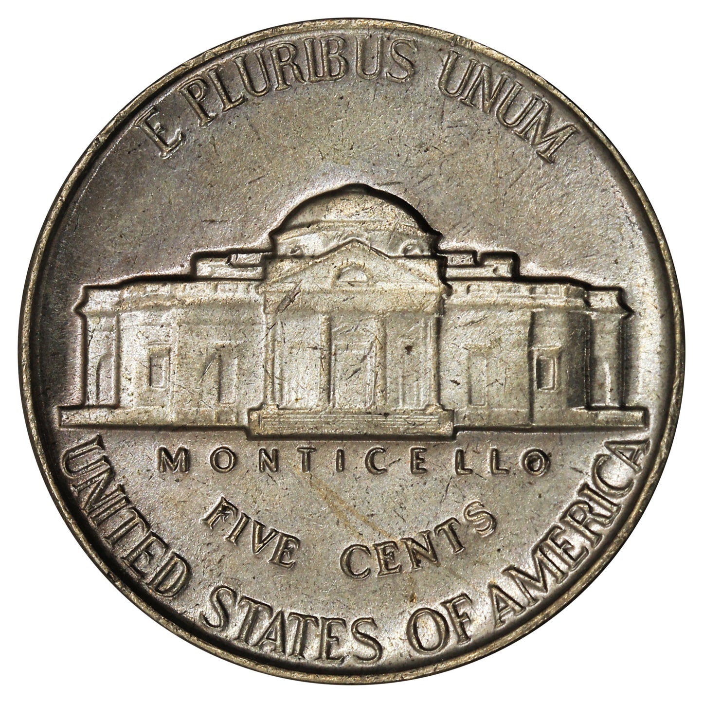 1957 USA Nickel Choice Brilliant Uncirculated (MS64)