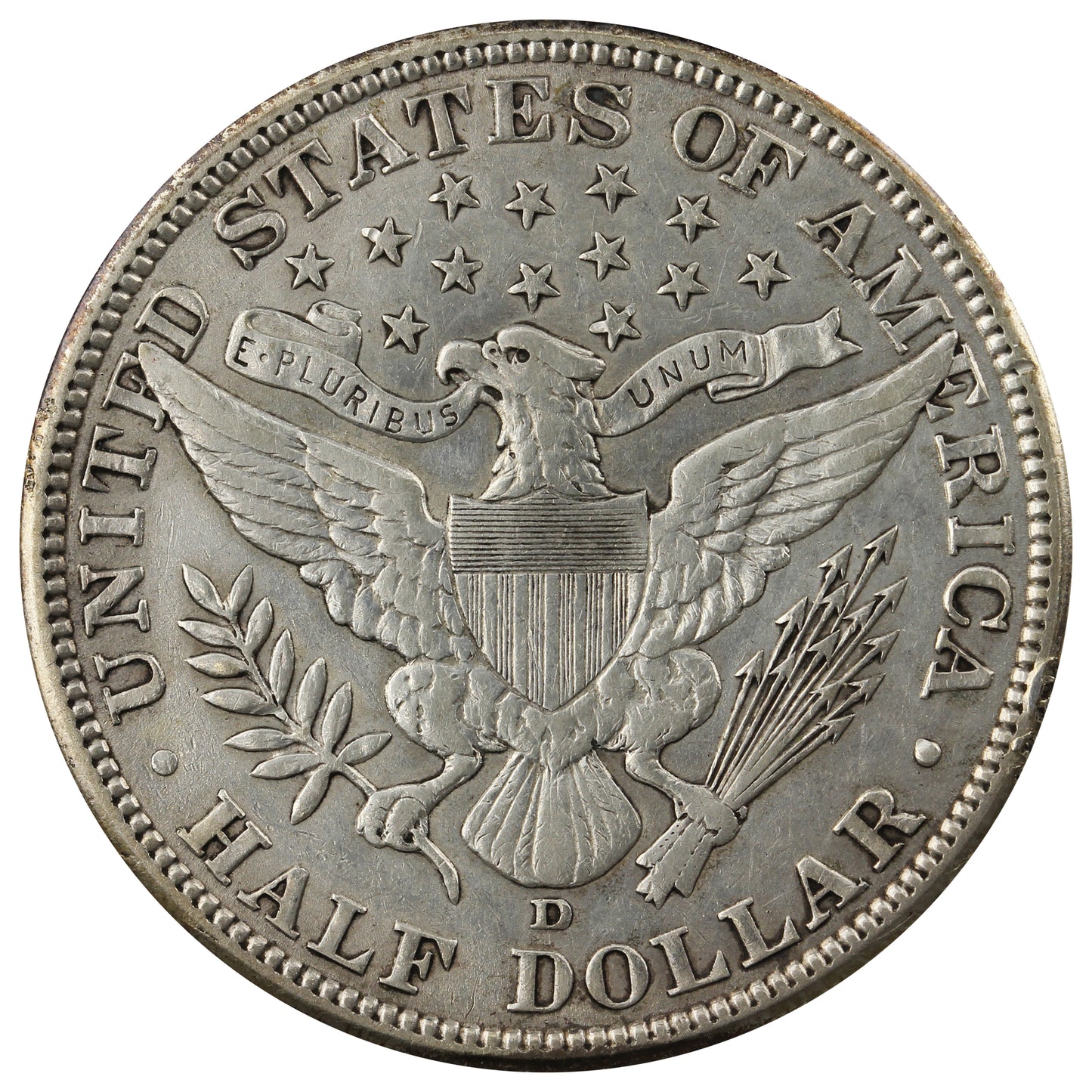 1911 D USA Half Dollar VF-EF (VF30) $