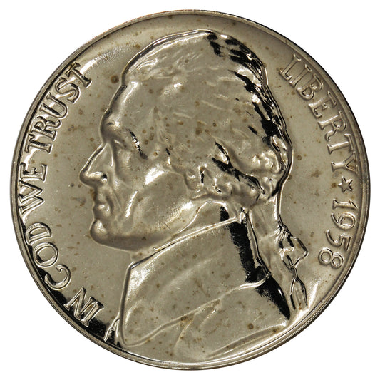 1958 USA Nickel Proof