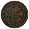 1833 USA Half Cent Very Good (VG-8)