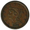1856 USA Half Cent Extra Fine (EF40) $