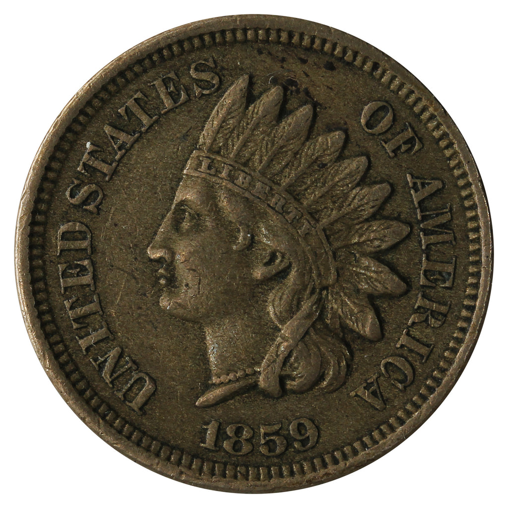 1859 USA Cent Extra Fine (EF40) $