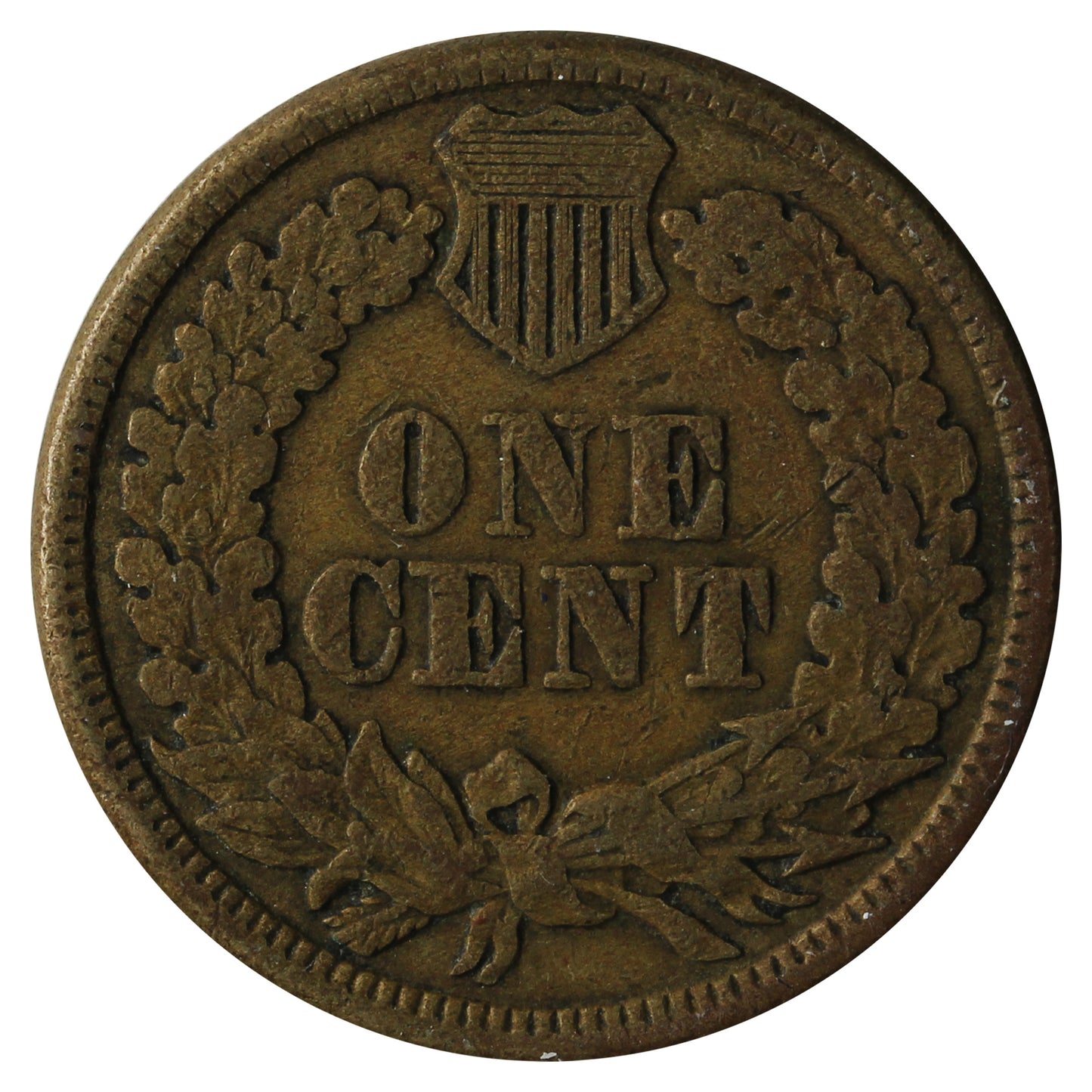 1860 Broad Bust USA Cent VF-EF (VF30) $