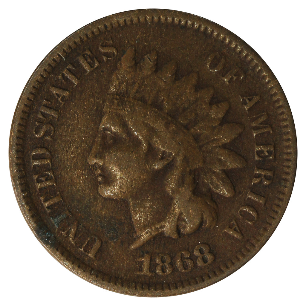 1868 USA Cent Fine (F12) $