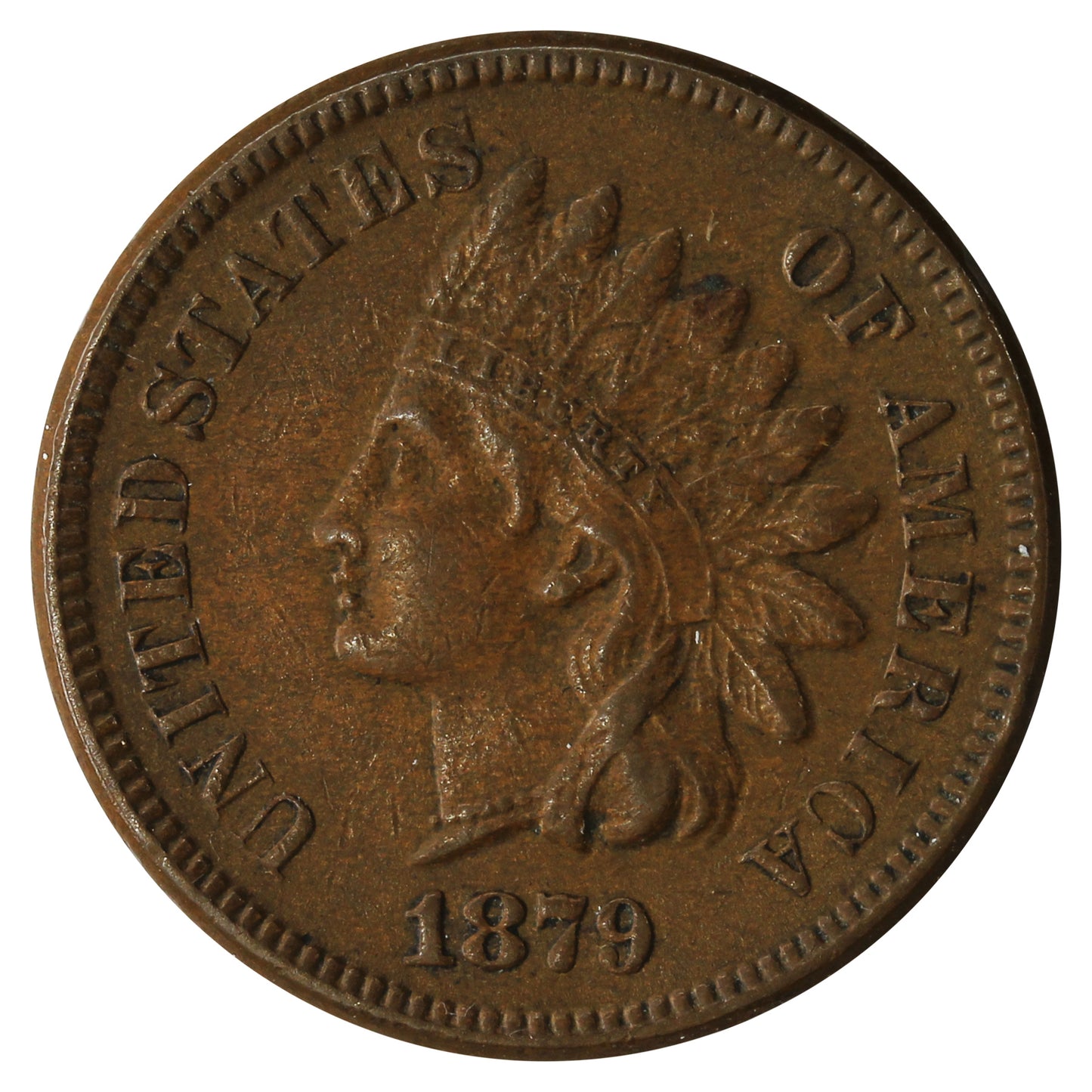 1879 USA Cent Extra Fine (EF40) $
