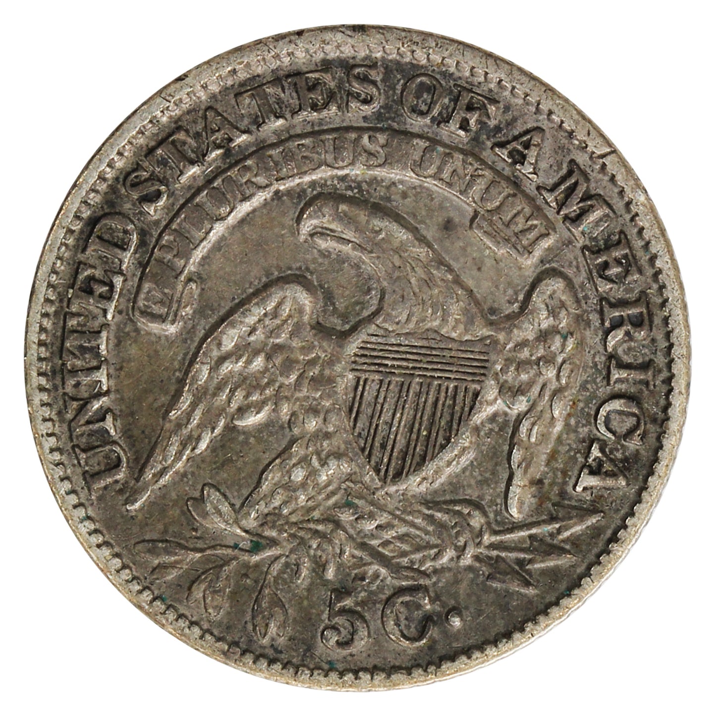 1834 USA Half Dime EF-AU (EF45) $
