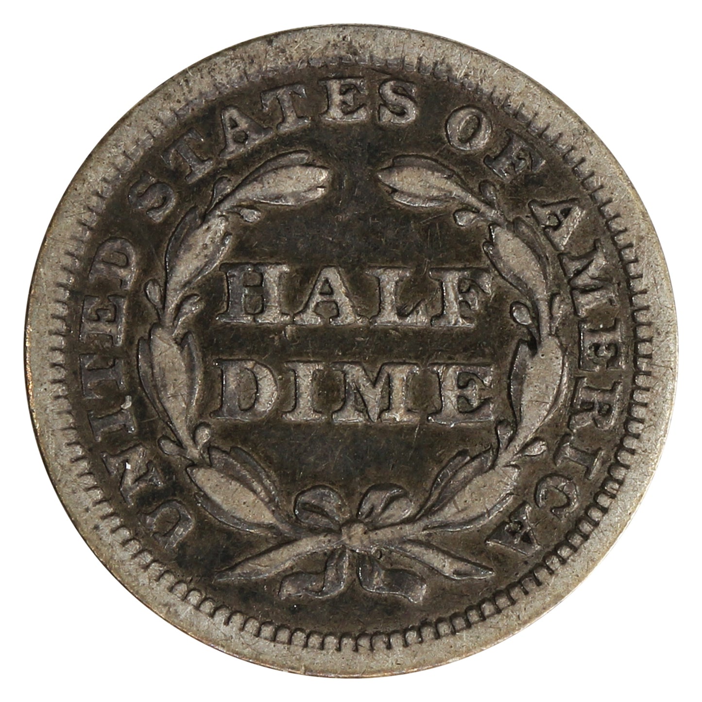 1859 USA Half Dime Fine (F-12) $