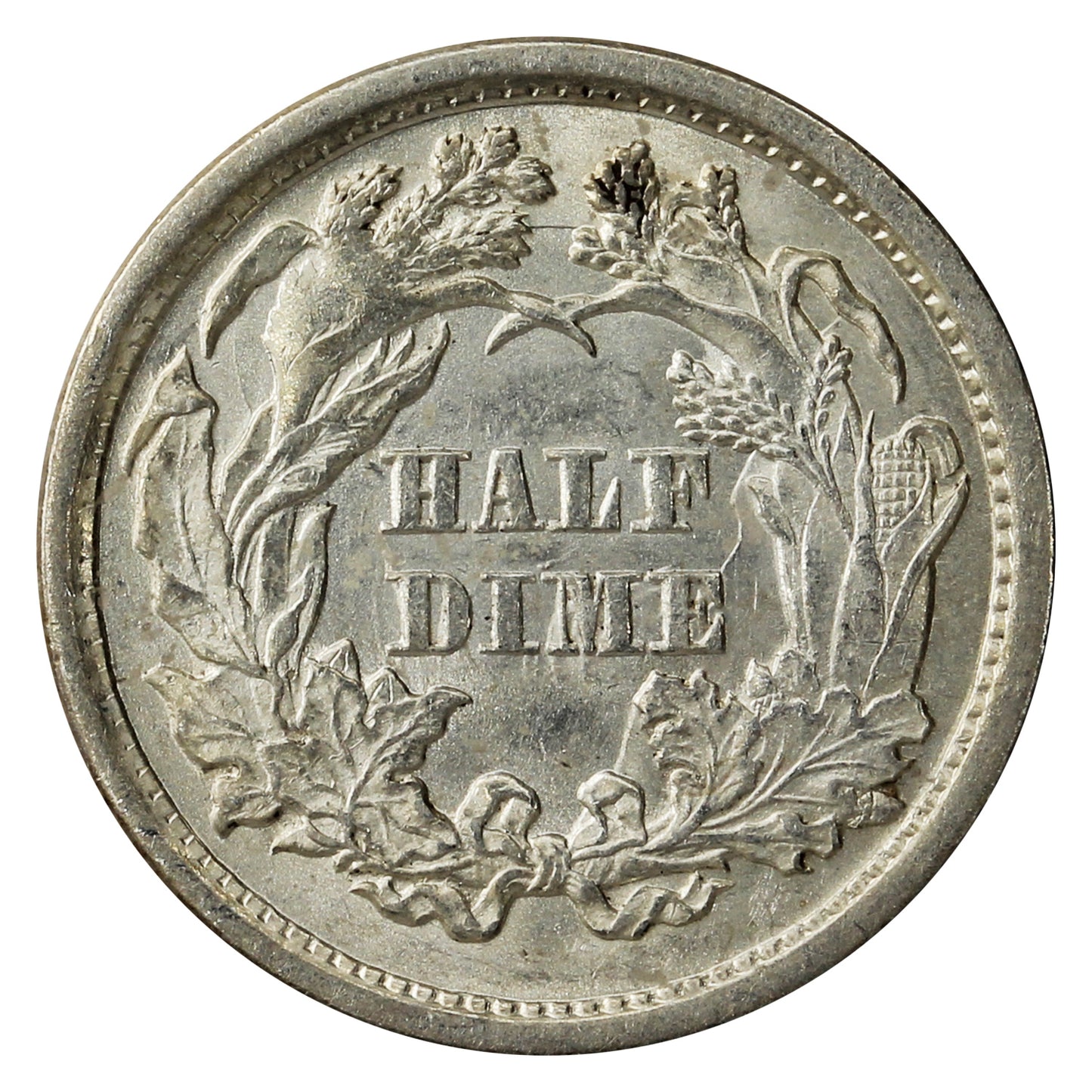 1871 USA Half Dime AU-UNC (AU-55) $
