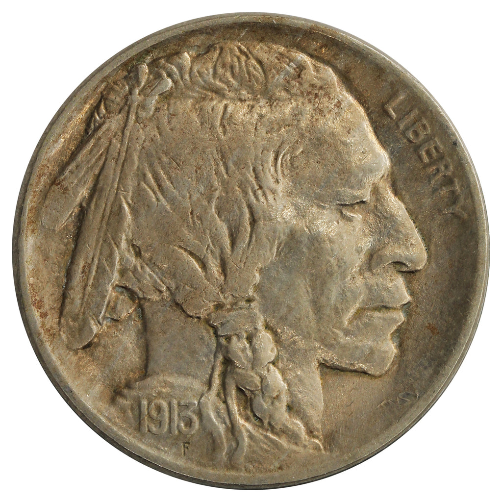 1913 Var. 1 Raised Ground USA Nickel UNC+ (MS-62) $