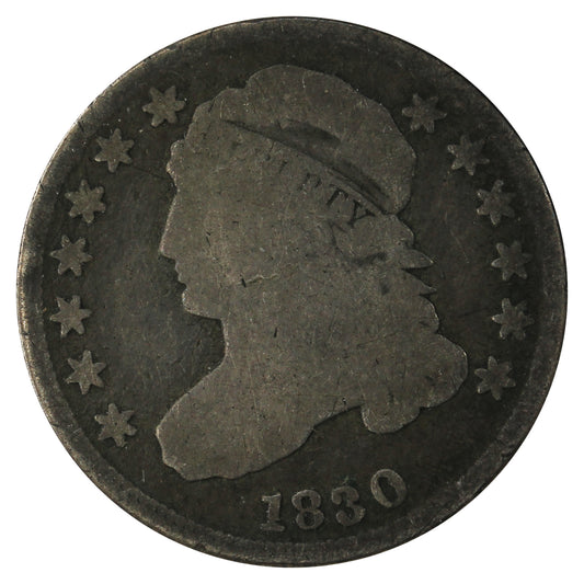 1830 Large 10c USA Dime G-VG (G-6) $