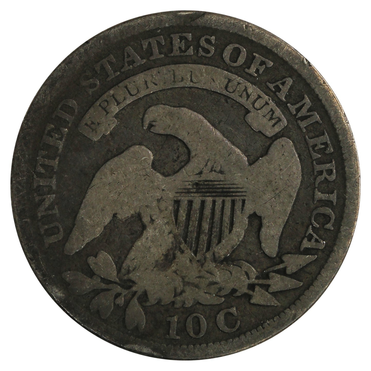 1830 Large 10c USA Dime G-VG (G-6) $